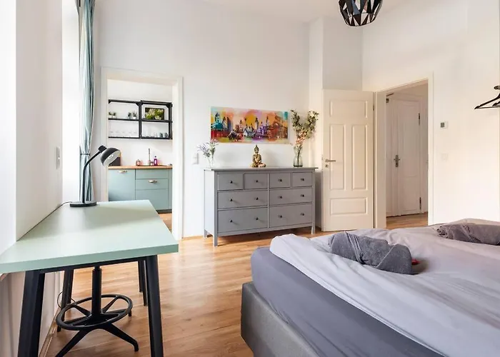Apartment Wohlfuehloase Im Hippen Leipziger Osten